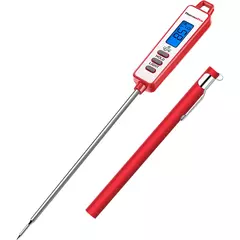 ThermoPro TP01H Instant Read Meat Thermometer with Long Probe for BBQ, Candy, Oil, and Smoker