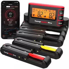 ThermoPro TP980 TempSpike Pro Wi-Fi Meat Thermometer 4 Probes