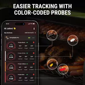 ThermoPro TP980 TempSpike Pro Wi-Fi vleesthermometer - 1 sonde