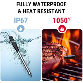 ThermoPro TP980 TempSpike Pro Wi-Fi vleesthermometer - 1 sonde